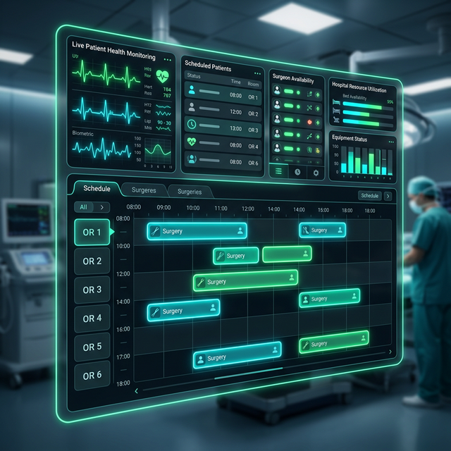 TheatreX - Hospital Theatre Scheduling
